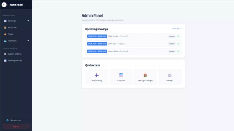 Accommodation Booking & Dynamic Pricing System