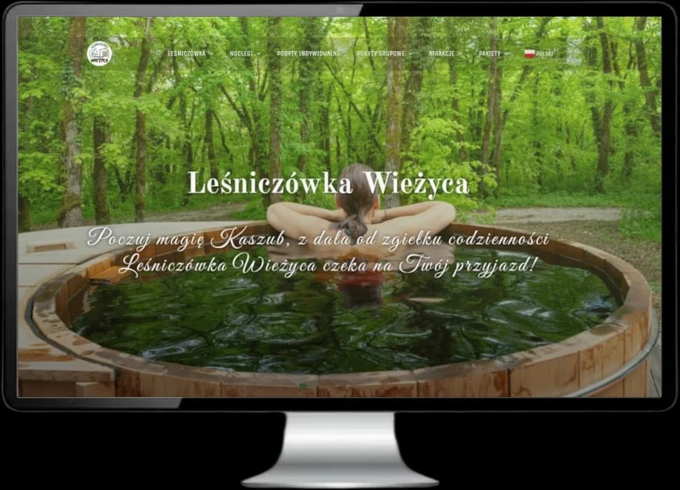 Leśniczówka Wieżyca: Resort Platform & Booking System