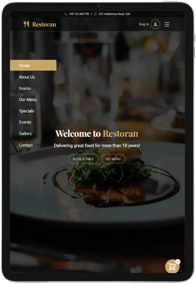 Restaurant POS & Online Ordering System
